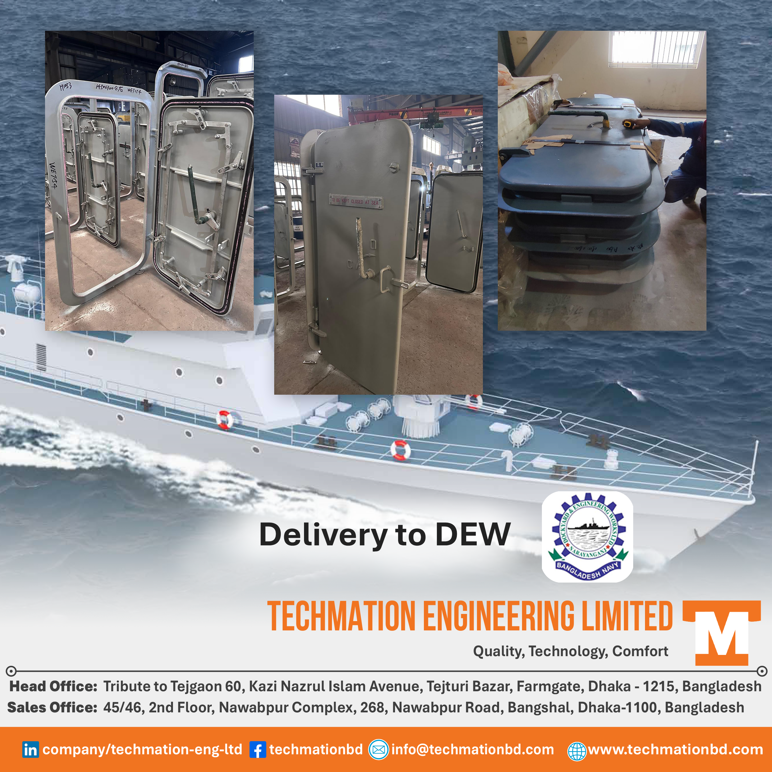 Marine Vessel Equipment Maritime Engineering Solutions