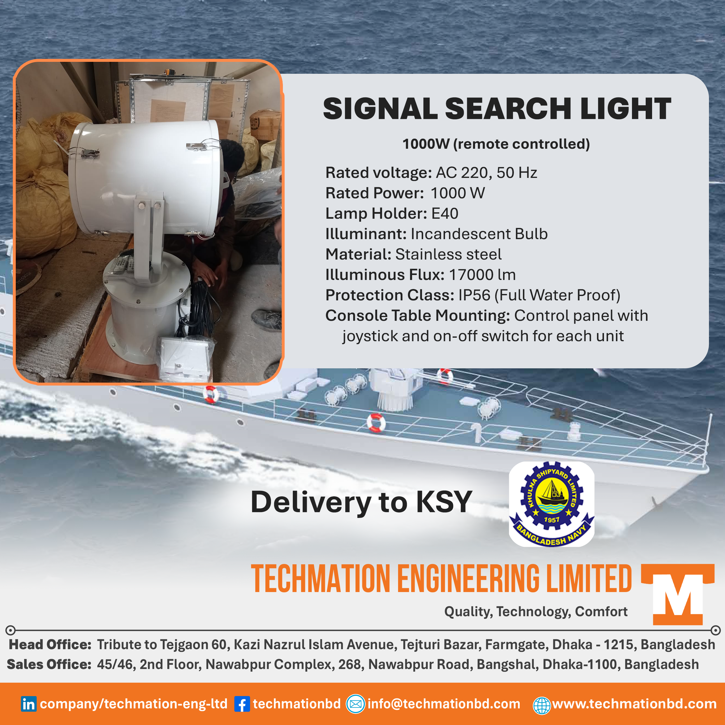 Ensuring maritime efficiency with quality marine equipment
