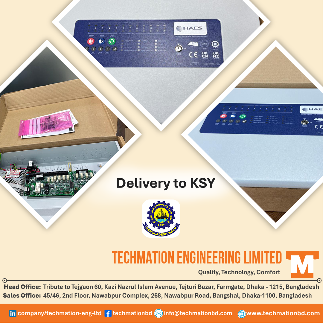 Marine Fire Detection System Supplier in Bangladesh Haes Fire Panel