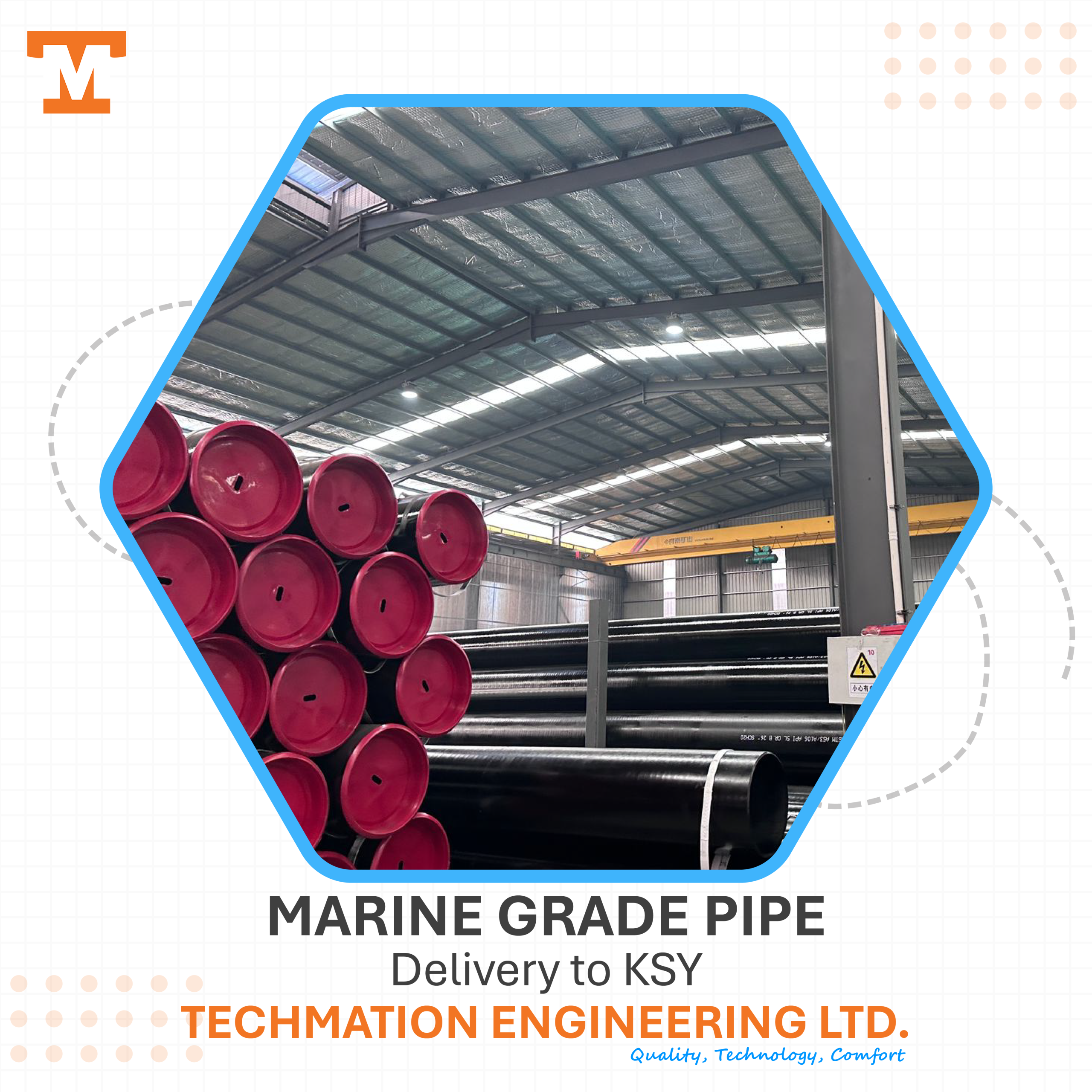 Marine grade pipe fittings ksy delivery