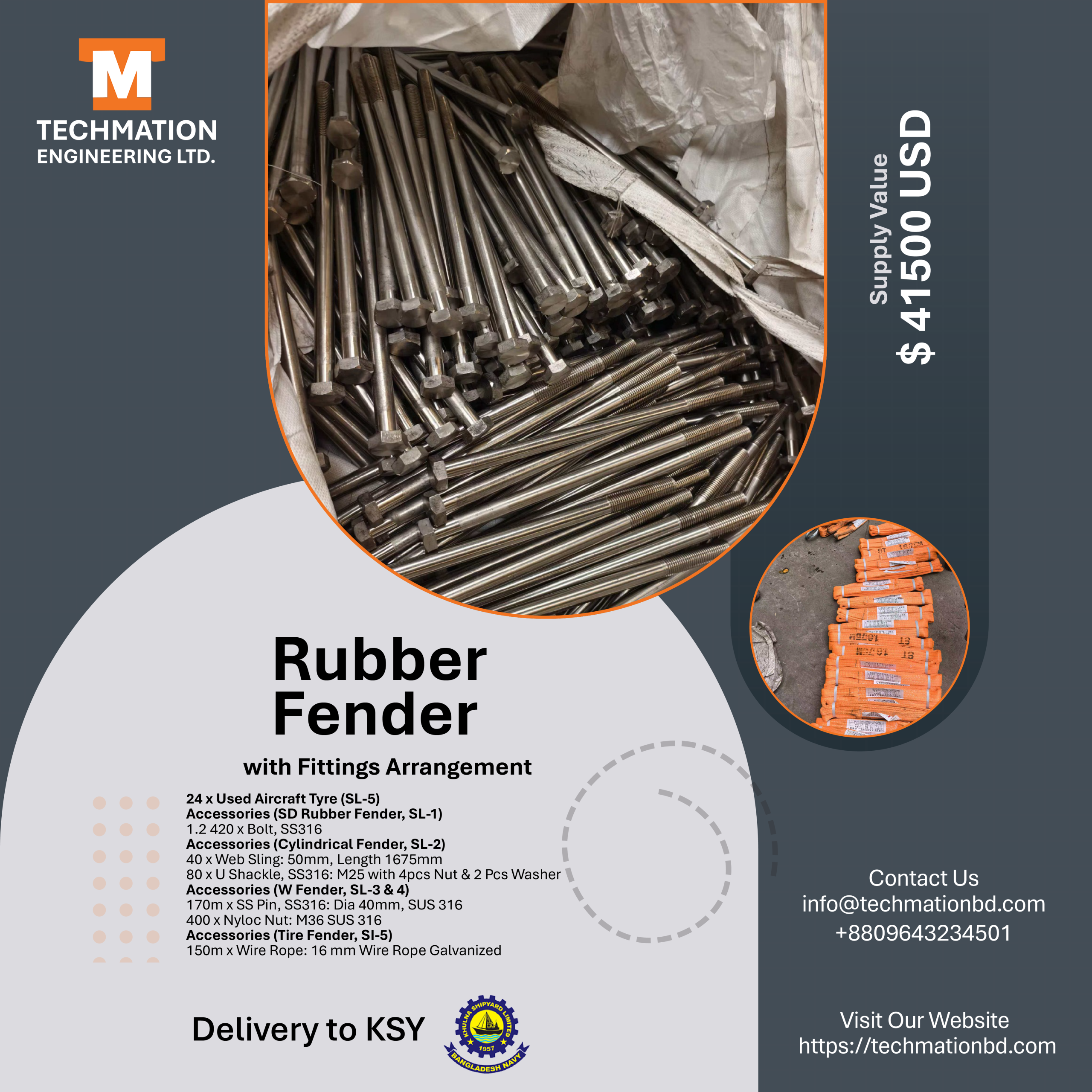 SS316 Marine Fitting Arrangement Corrosion Resistant SS316 Fitting Arrangement for Shipyards